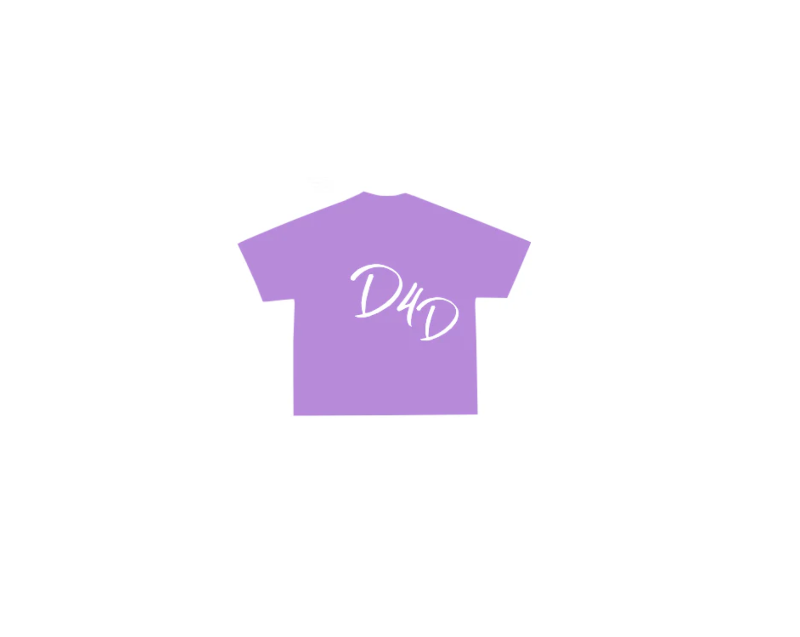 D4D oversized lettering shirt